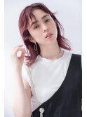 上品なツヤ感と個性を備えたアッシュピンク【王子】