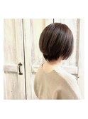 【愛されショートボブ】