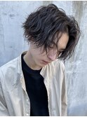 横浜★ナチュラルツイスパ前下がりラインミディアムマッシュ