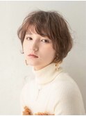  ボブ/カーキグレージュ/大人かわいい[恵比寿/恵比寿駅]