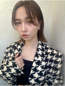 アン たまプラーザ(un) ◆似合わせカット/外ハネボブ/ワイドバング【美髪にイメチェン】