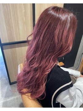 スーリール 南大分店(Sourire) 【sourire南大分店】ブリーチなしふんわりピンク