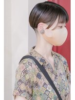 ルーシー ヘアデザインワークス(Lucy Hair Design Works)&nbsp;刈上げショート×サロンワーク (北堀江/四ツ橋/ショート)