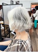 大人パーマスタイル