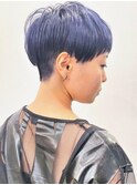 モードなネイビーマッシュ【赤羽】
