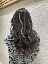 アーチフォーヘアー(a rch for hair) アッシュ*ハイライトロングヘア［プルエクステ100本］