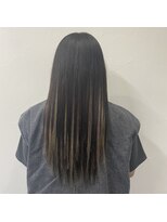 プルエクステのお店ネクスト(NEXT)&nbsp;#プルエクステ #プラチナ毛質 #ロング #ハイライト #かわいい