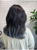 大人かわいい裾カラー◎