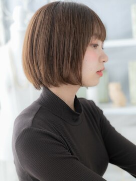 カバーヘア 上尾西口店(COVER HAIR) ■シースルーバングラウンドマッシュボブ17-2★上尾20代30代40代