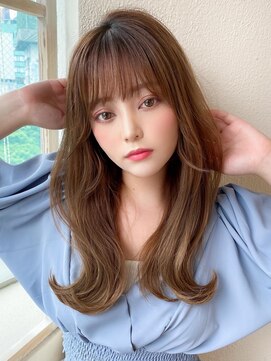 アフロート エル 大阪(AFLOAT L) 前髪パーマ/大人ガーリー/チョコレート/モード/プリカール