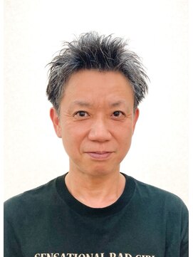 黄ぐまくん美容室 メンズ　ショート