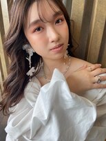 スリーバイベルベット(THREE...by velvet)&nbsp;ダブルカラー♪ブリーチなしカラー顔まわりカット