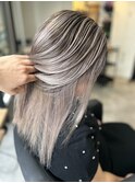 #セミディ#シアーカラー#ショートヘア#姫カット#ダークアッシュ
