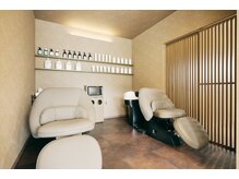 ゆったり過ごしていただけるシャンプールーム♪