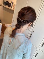 リム(RiM) ヘアセット/編みおろし/結婚式/二次会/パーティヘアセット