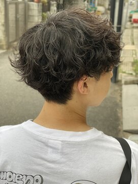 スウェル 船橋店(Swell) #ベリーショート#ダークアッシュ#ニュアンスパーマ#韓国マッシュ