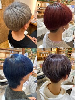ヘアメイク パッセージ(hair make passage)の写真/トレンドを抑えたオシャレなカラースタイルで注目度UP♪《ダブルカラー＋トリートメント￥16500～》