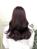 ルーナ(Luna)&nbsp;ブリーチ無し！透明感カシスレッド