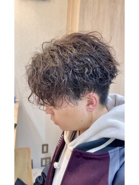 バルビエーレ(Barbiere) 前さがりツイスパセンターパート