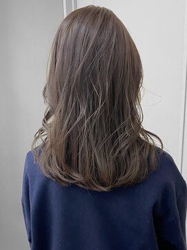 パークレーン アイス イヴェン(park lane ICI yeven) 20代30代40代大人可愛いブリーチなしグレージュレイヤーカット