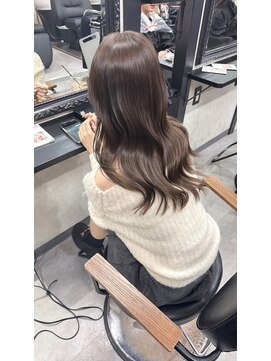 エス 天満扇町(esu) IS67ブリーチなしグレージュカラー