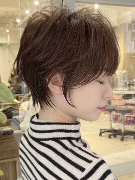 ネイロ 錦糸町(NeiRo) ♪前下がりショートボブハンサムショートカット上手い錦糸町ケア