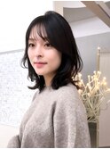 イメチェン/似合わせカット/前髪カット/外ハネボブ/美髪/銀座