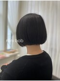 ナチュラルミニボブ