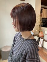 ビーチ ステラタウンまえ店(Beach)&nbsp;フェイスレイヤー／レイヤーボブ／レッドカラー