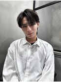 men's/メンズ/ニュアンスパーマ/黒染め/韓国/ブルーブラック
