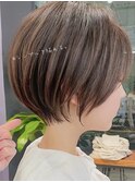 似合わせカット30代40代50代ショートボブくびれレイヤーカット◯