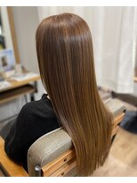 hairs BERRY　伏見桃山店【ヘアーズ ベリー】【11月26日 NEW OPEN】  ★人気くびレイヤーエモージュふんわりカール艶髪アッシュ小顔風