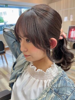 ラヴィエール(LAVIERE by R-EVOLUT)の写真/〈カット+TR¥2900〉顔周りレイヤーカット初心者の方も丁寧なカウンセリングで理想のヘアに◎【柏/柏駅】