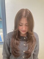 リア(Lia)&nbsp;ブリーチなしミルクティーロングレイヤー