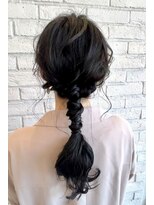 ルナバイルヴェール(LUNA by LeVert)&nbsp;ダークグレージュ★タイトあみおろし/ローポニー