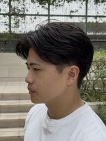 スタイル 成城学園前(STYLE) メンズ センターパート 毛流れパーマ メンズパーマ