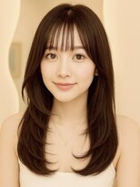 アンベル(ANBEL) ブリーチハイライト髪質改善ダブルカラーレイヤーカット