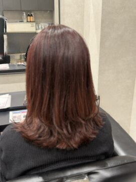 ビューティマーケット アングゥ イオンモール仙台上杉(BEAUTY MARKET ungu) レッドブラウン