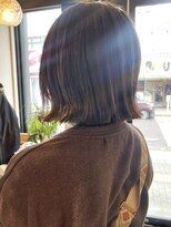 フリー(Free)&nbsp;大人似合わせショートボブレイヤーカットツヤ髪スタイル