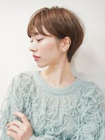 ハウスアンドヘアーワークス(House&Hair works) 前髪長め大人小顔ショート30代40代50代 藤沢