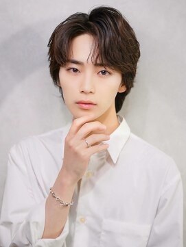 MEN'S HAIR BLEACHi 四日市店【メンズ ヘア ブリーチ】 【BLEACHi】ニュアンスコンマセンターパート