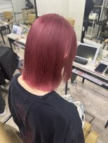 アジールヘア 所沢プロペ通り店(agir hair)&nbsp;ピンクカラー ブリーチカラー