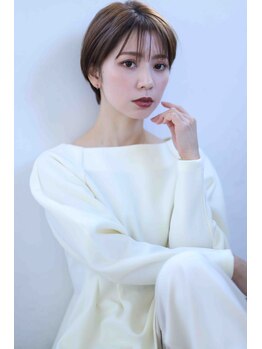 ヘアーメイクポリッシュ 小倉店の写真/小顔効果抜群！洗練された技術で理想を超える仕上がりに。