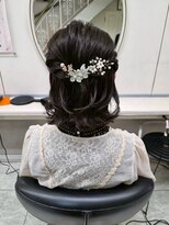 ビューティサロン東京堂&nbsp;結婚式～ハーフアップ