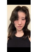 オリーブカラーニュアンスパーマ！
