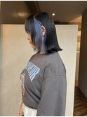 インナーカラー/ブルー