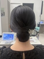 ザザ ZA/ZA 茗荷谷 お呼ばれタイトシニヨンヘア《茗荷谷ヘアセット》