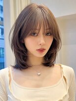 バイオレット 表参道店(Violet)&nbsp;ミディアムレイヤーハッシュカットボブレイヤーシースルーバング