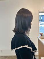クララジャパン ナベシマ(CLALA JAPAN Nabeshima)&nbsp;ボブ　ミルクティーベージュ　艶髪　髪質改善カラー　ショート