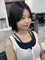 ヴェイン 渋谷(vain)&nbsp;切りっぱなしボブですっきり！タッセルボブ◎